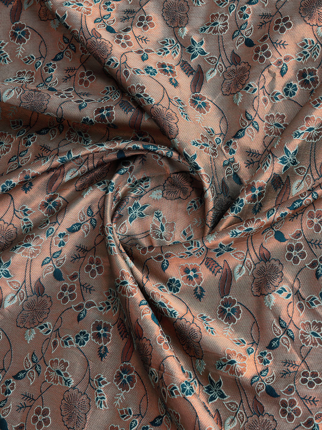DrapeKatha Pistachio Charm – Woven Banarasi Pure Silk Saree