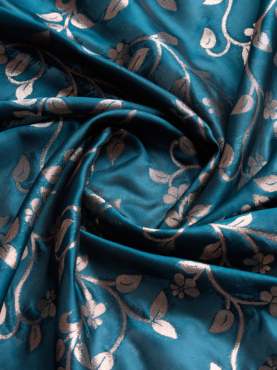 DrapeKatha Ocean Whisper – Woven Bollywood Pure Silk Saree
