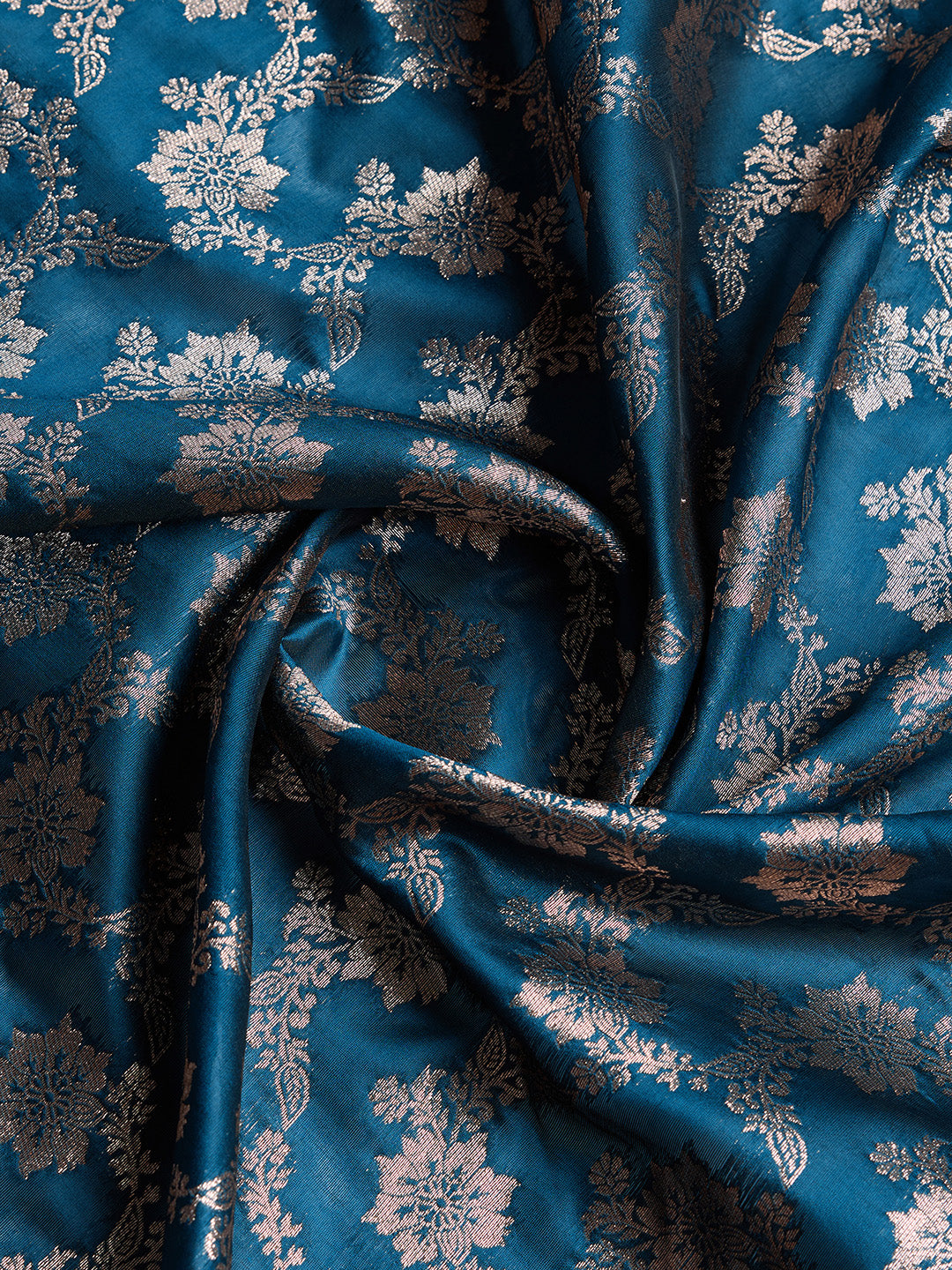DrapeKatha Aqua Whisper – Woven Bollywood Pure Silk Saree