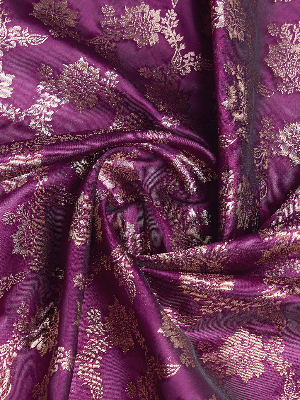 DrapeKatha Lavender Luxe – Woven Bollywood Pure Silk Saree