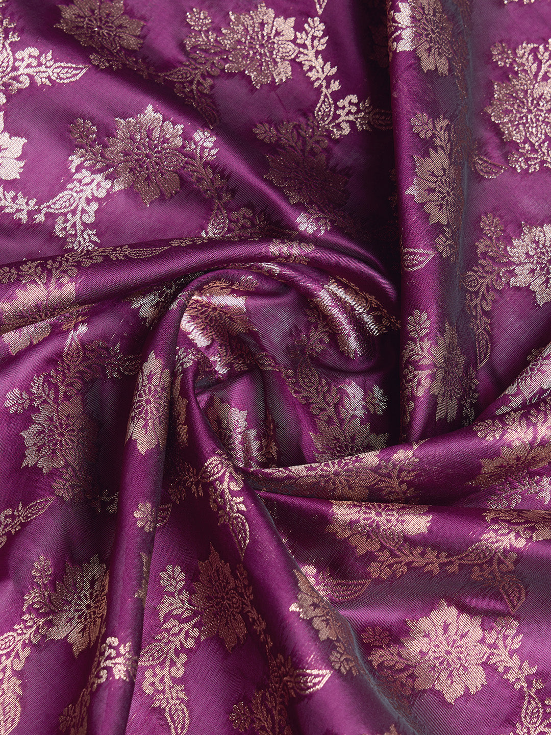 DrapeKatha Lavender Luxe – Woven Bollywood Pure Silk Saree