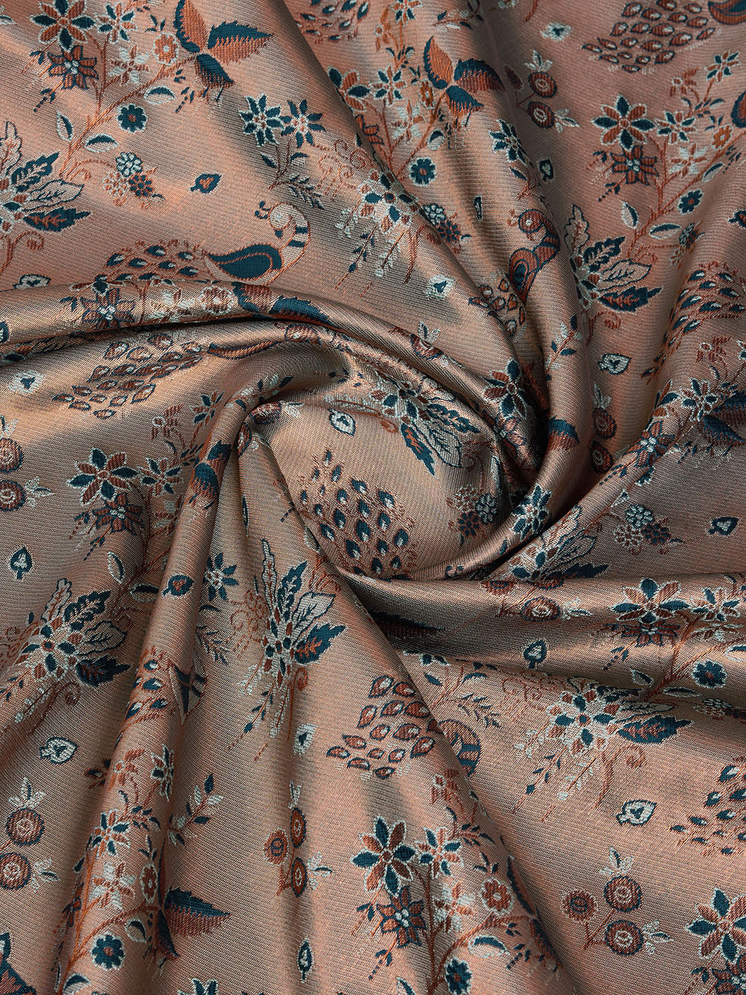 DrapeKatha Minted Muse – Woven Banarasi Pure Silk Saree