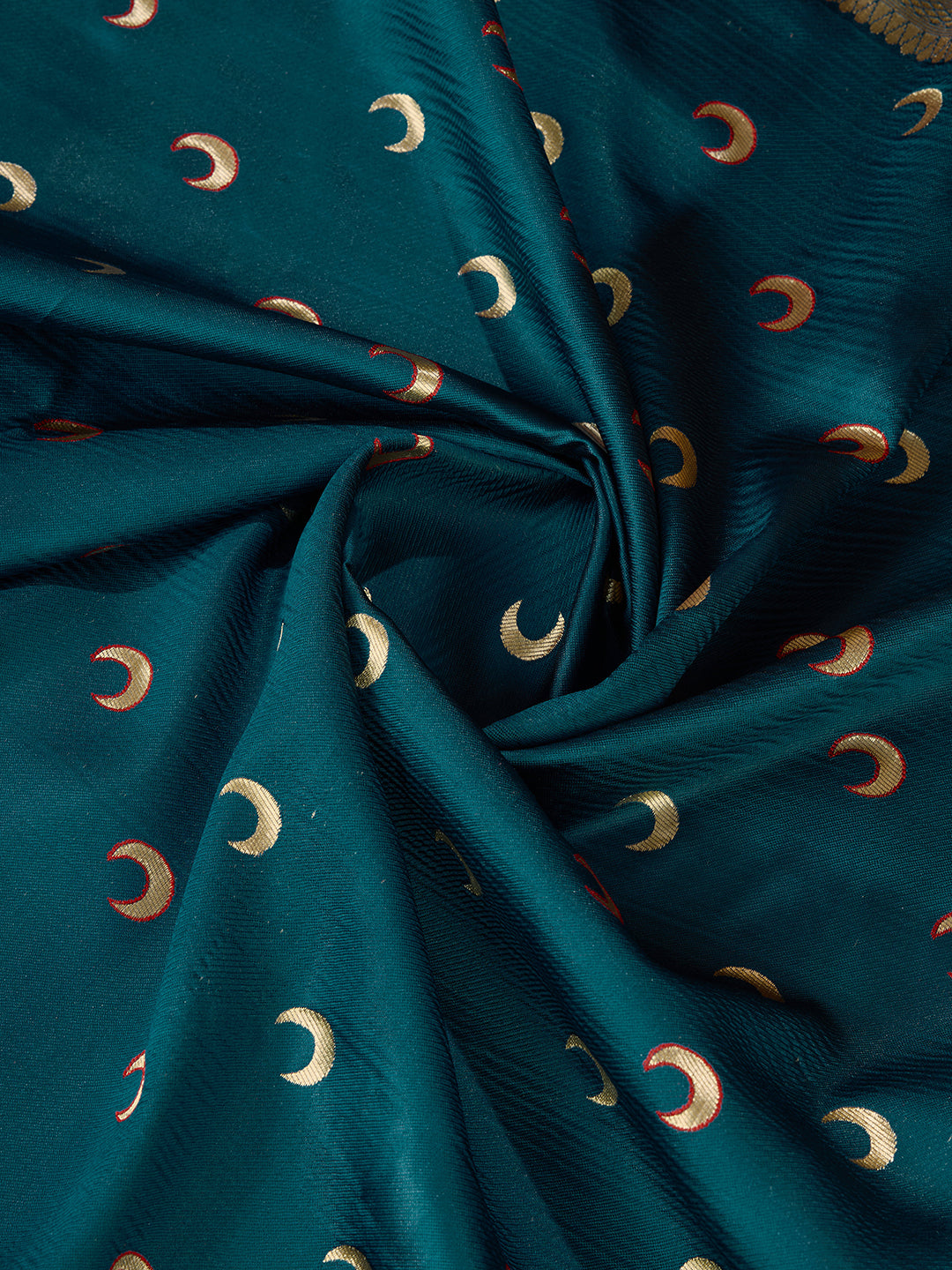 DrapeKatha Meadow Muse – Embellished Banarasi Tussar Silk Saree