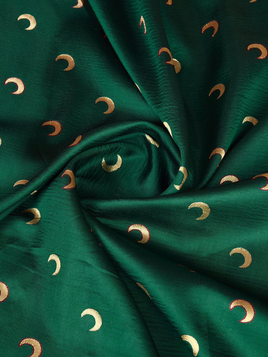 DrapeKatha Enchanted Grove – Embellished Banarasi Tussar Silk Saree