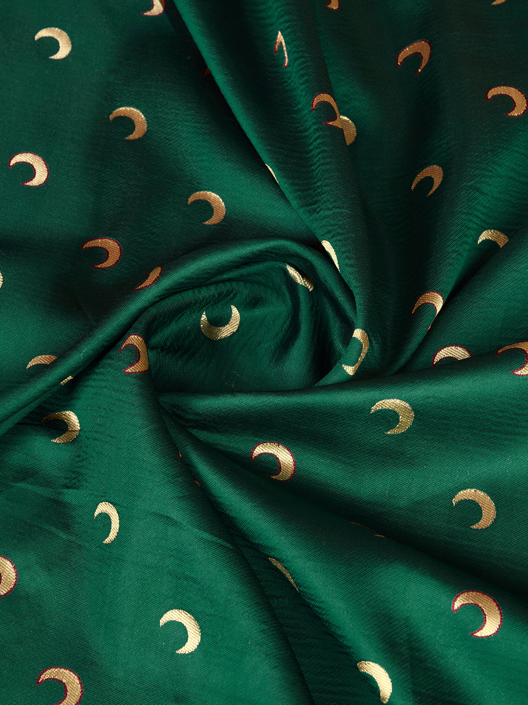 DrapeKatha Enchanted Grove – Embellished Banarasi Tussar Silk Saree