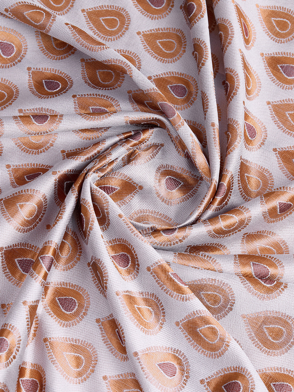 DrapeKatha Gulabi Gaze – Woven Bollywood Pure Silk Saree