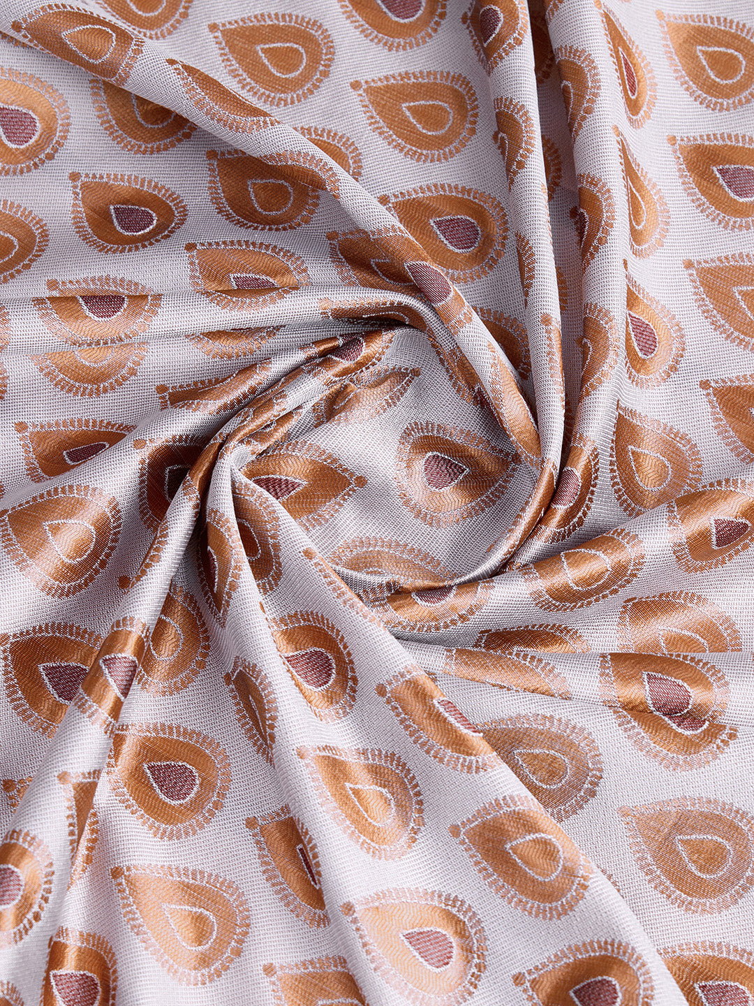 DrapeKatha Gulabi Gaze – Woven Bollywood Pure Silk Saree
