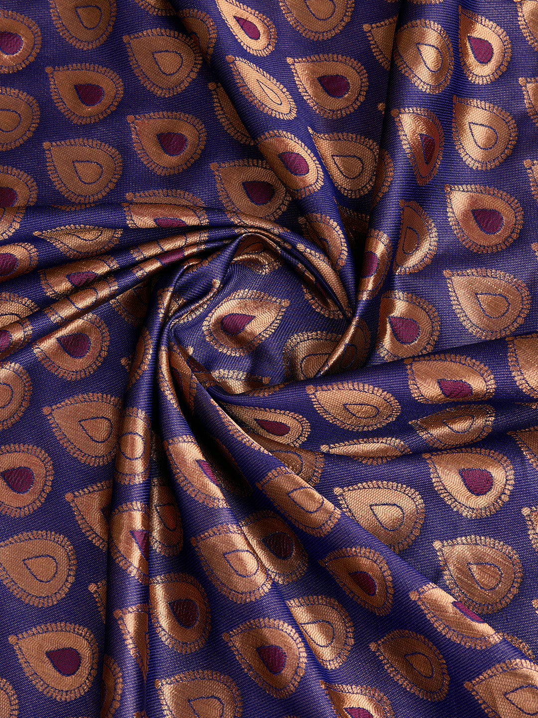 DrapeKatha Twilight Tones – Woven Bollywood Pure Silk Saree